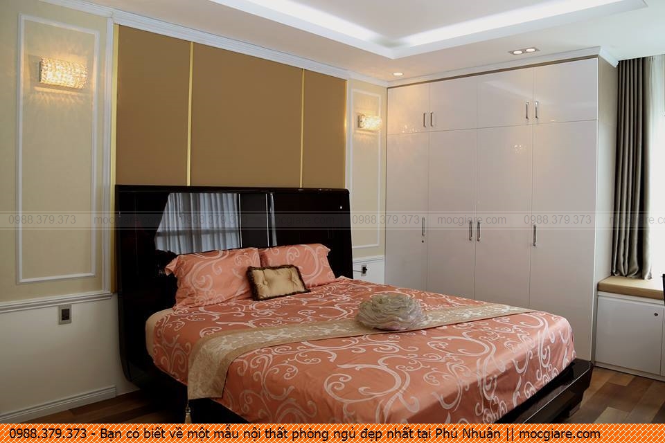 Bạn có biết về một mẫu nội thất phòng ngủ đẹp nhất tại Phú Nhuận