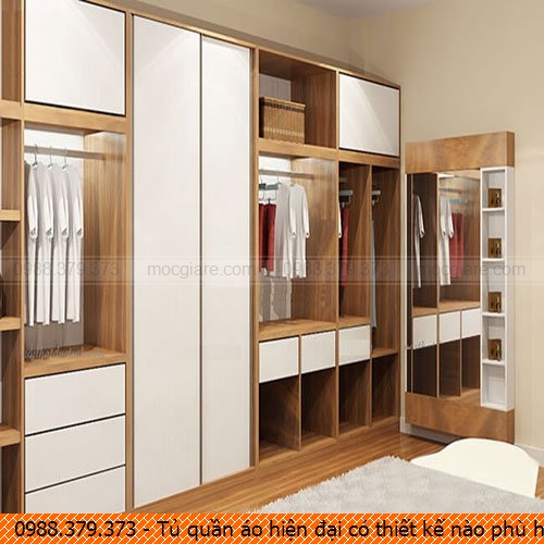 Tủ quần áo hiện đại có thiết kế nào phù hợp cho phòng ngủ ở chung cư quận 8